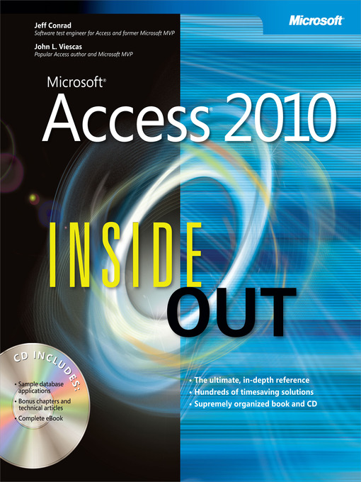 Title details for Microsoft® Access® 2010 Inside Out by Jeff Conrad - Available